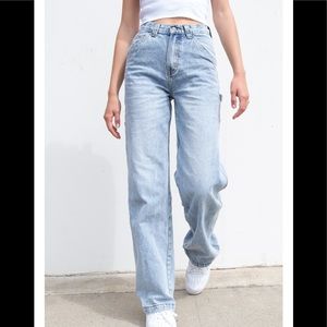 Feanne Light Washed High-rise relaxed fit Jeans